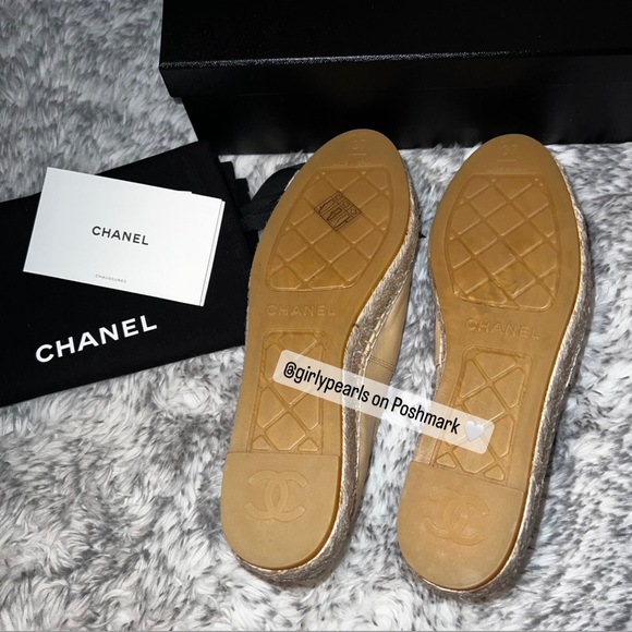 Chanel Espadrilles Women’s 37 NEW - Picture 16 of 17
